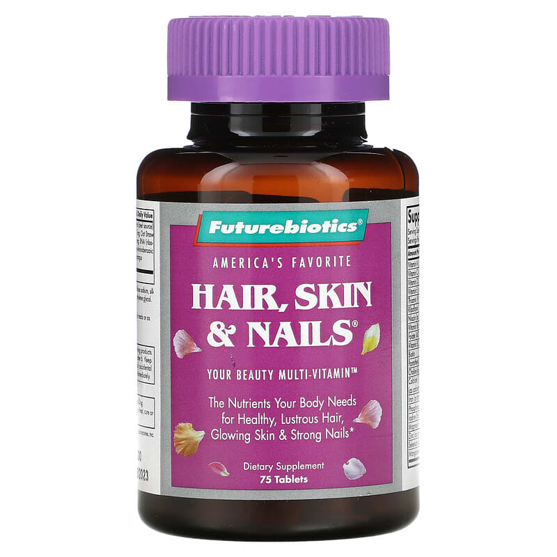 FutureBiotics Hair Skin & Nails 75 Tablets 49479000500