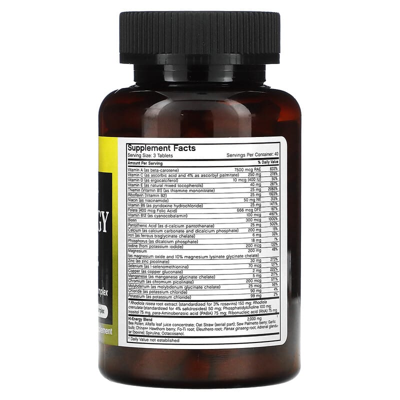 FutureBiotics, Hi Energy Multi, For Men, 120 Tablets 49479001996
