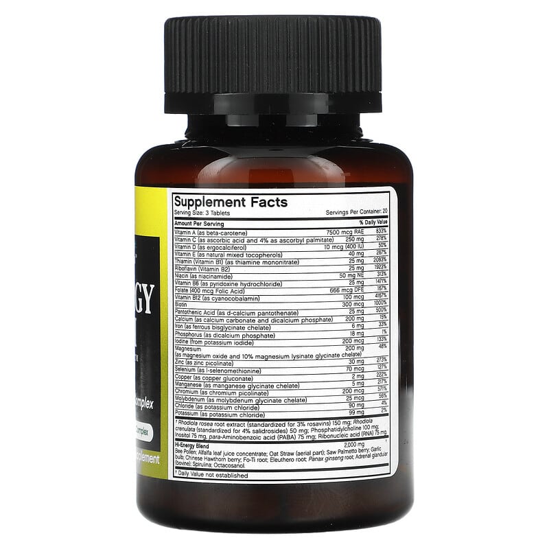 FutureBiotics, Hi Energy Multi For Men, 60 Tablets 49479001897