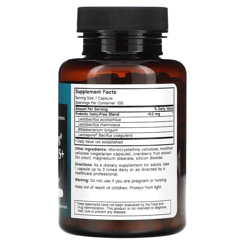 FutureBiotics, Longest Living Acidophilus+, 100 Vegetarian Capsules 49479001163