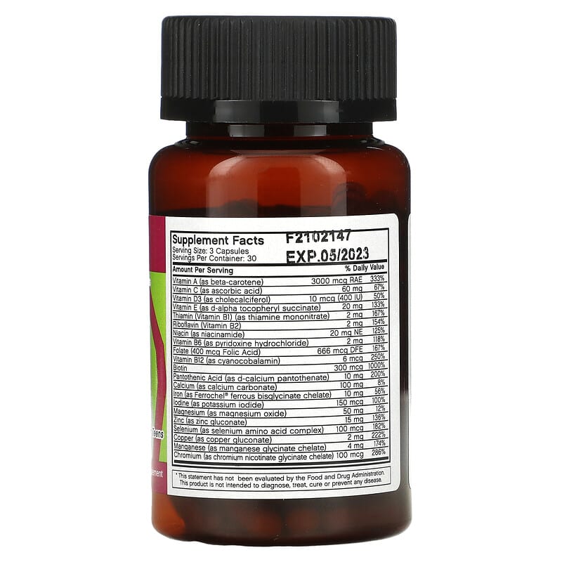 FutureBiotics, M.V. Teen, 90 Capsules 49479207268