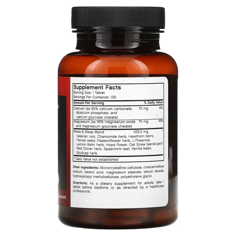 FutureBiotics, Relax & Sleep, 120 Vegetarian Tablets 49479000166