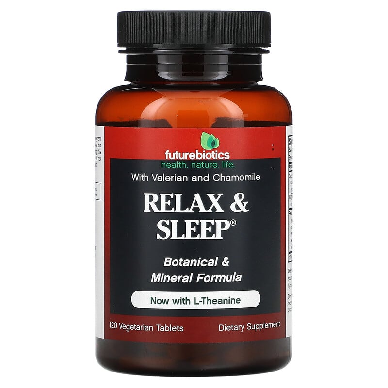FutureBiotics Relax & Sleep 120 Vegetarian Tablets 49479000166