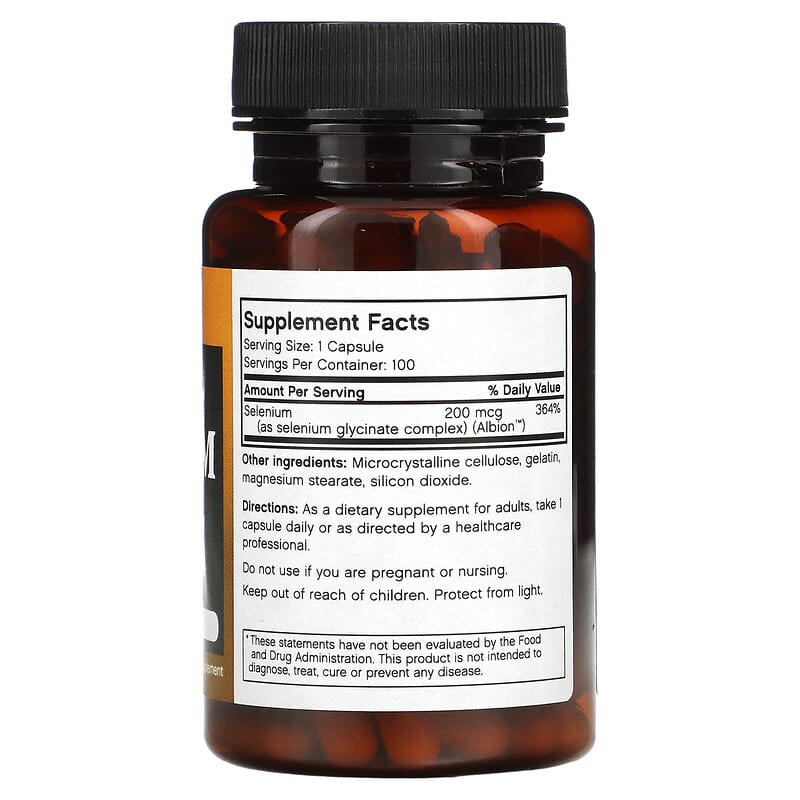 FutureBiotics, Selenium, 200 mcg, 100 Capsules 49479206292