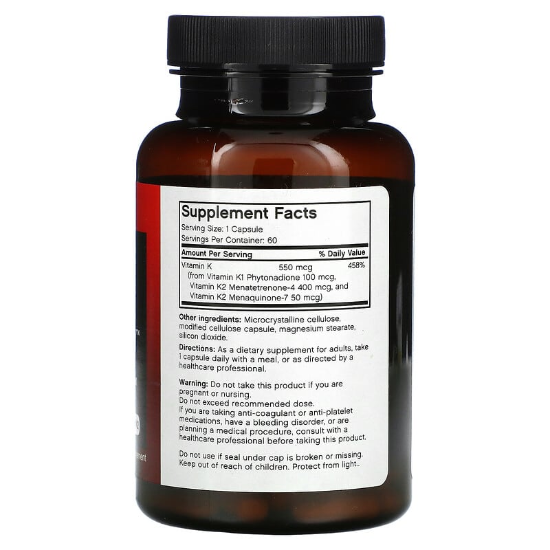 FutureBiotics, Vitamin K Triple Play, 60 Capsules 49479006366