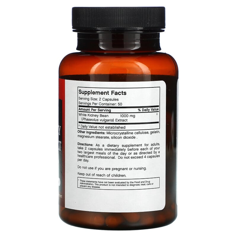 FutureBiotics, White Kidney Bean Extract, 100 Capsules 49479002207