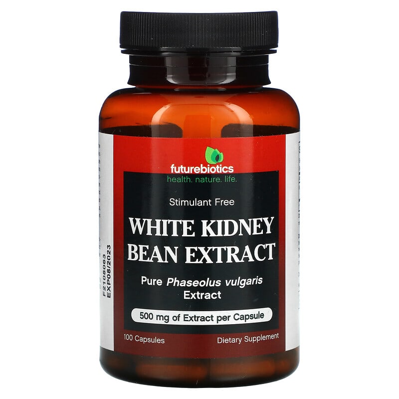 FutureBiotics White Kidney Bean Extract 100 Capsules 49479002207