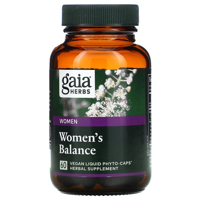 Gaia Herbs, Women's Balance, 60 Vegan Liquid Phyto-Caps 751063399609