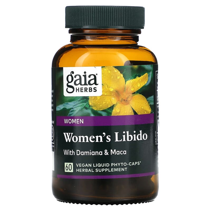 Gaia Herbs, Women's Libido, 60 Vegan Liquid Phyto-Caps 751063399807