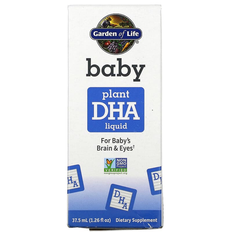 Garden of Life Baby Plant DHA Liquid 1.26 fl oz (37.5 ml) 658010125291
