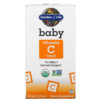 Garden of Life Baby Vitamin C Liquid 1.9 fl oz (56 ml) 658010125222