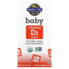 Garden of Life Baby Vitamin D3 Liquid 1.9 fl oz (56 ml) 658010125215