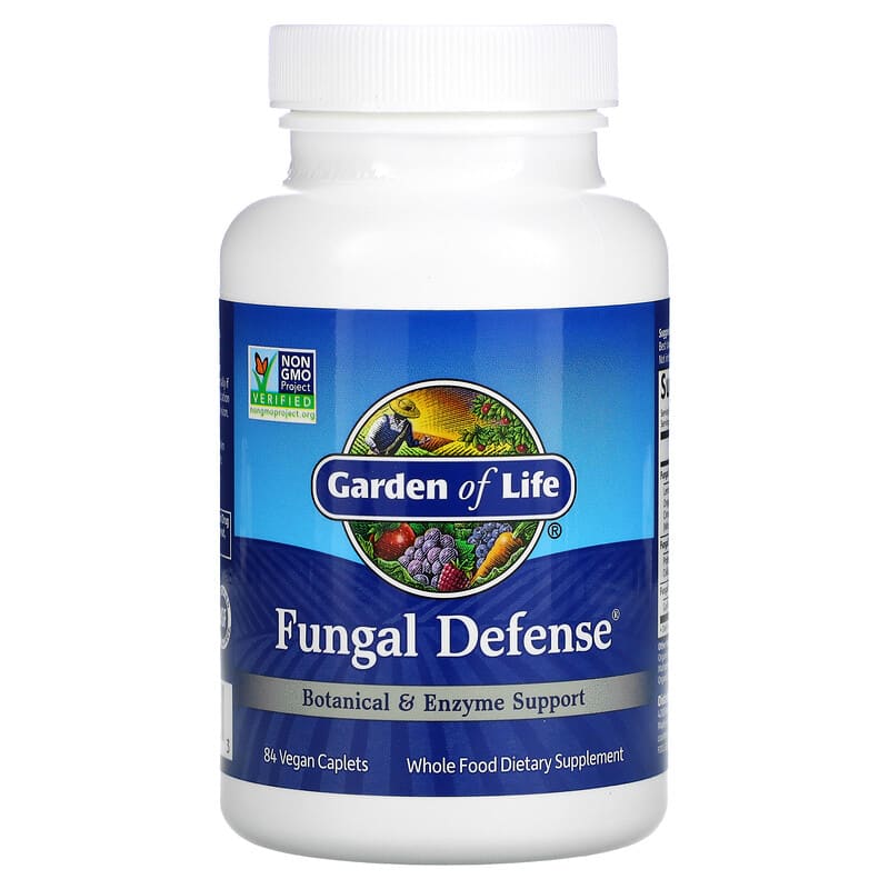 Garden of Life Fungal Defense 84 Vegan Caplets 658010111393