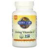 Garden of Life Living Vitamin C 60 Vegetarian Caplets 658010111485