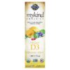 Garden of Life MyKind Organics Vegan D3 Organic Spray Vanilla 25 mcg (1,000 IU) 2 fl oz (58 ml) 658010117814