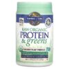 Garden of Life RAW Protein & Greens Organic Plant Formula Vanilla 19.40 oz (550 g) 658010118705