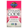 Garden of Life Vitamin Code RAW B-12 30 Vegan Capsules 658010113793