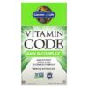 Garden of Life Vitamin Code RAW B-Complex 60 Vegan Capsules 658010113809
