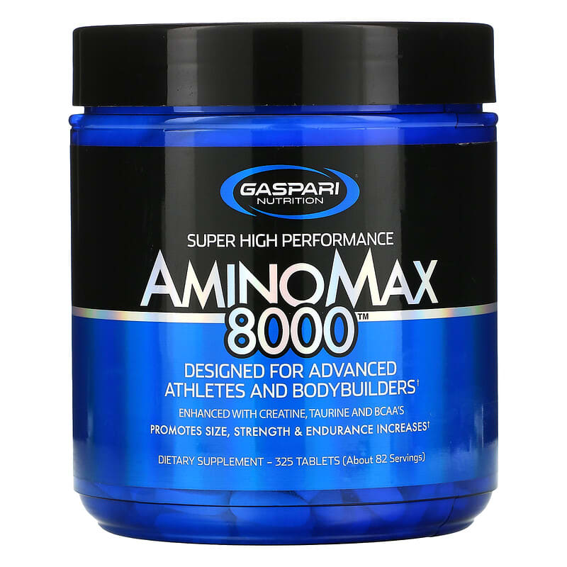 Gaspari Nutrition AminoMax 8000 325 Tablets 646511007000