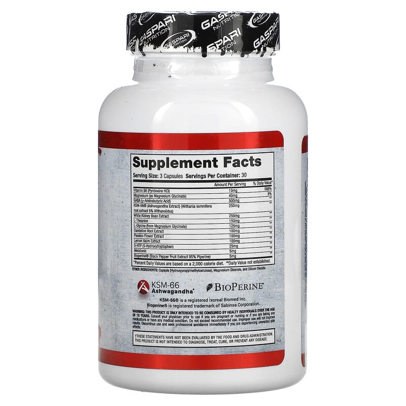 Gaspari Nutrition, Cytolean Night Time, 90 Capsules 646511032309