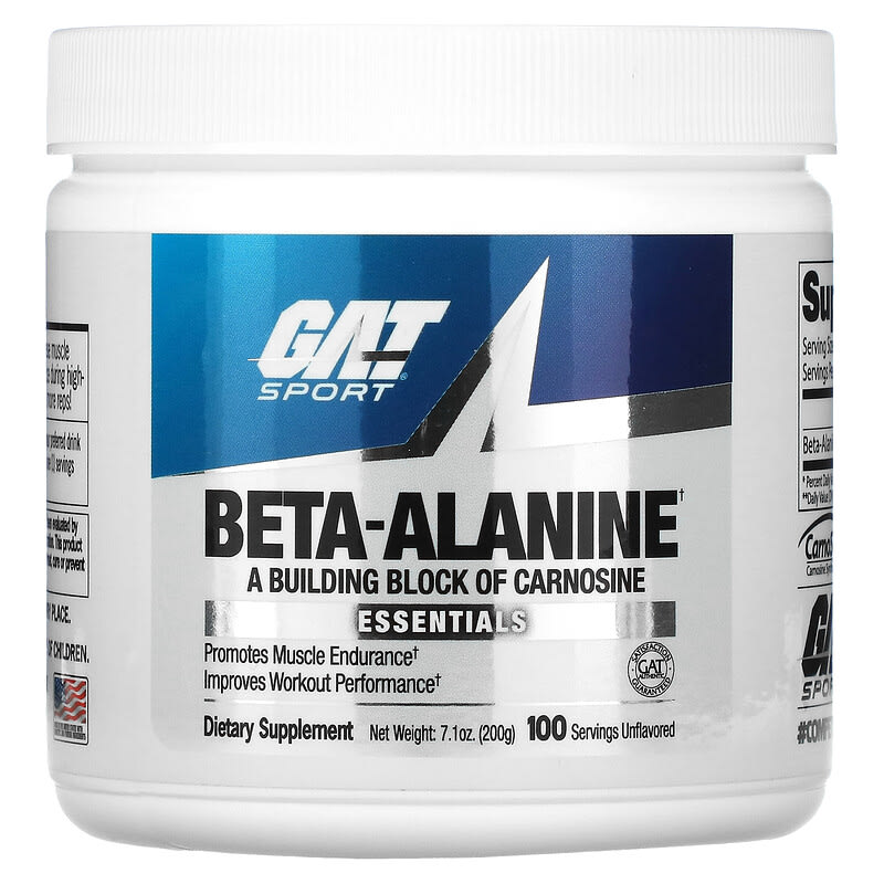 GAT Beta Alanine Unflavored 7.1 oz (200 g) 859613220035