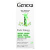 Genexa LLC Kid's Allergy Ages 6+ Organic Agave Syrup 4 fl oz (118 ml) 850015736001