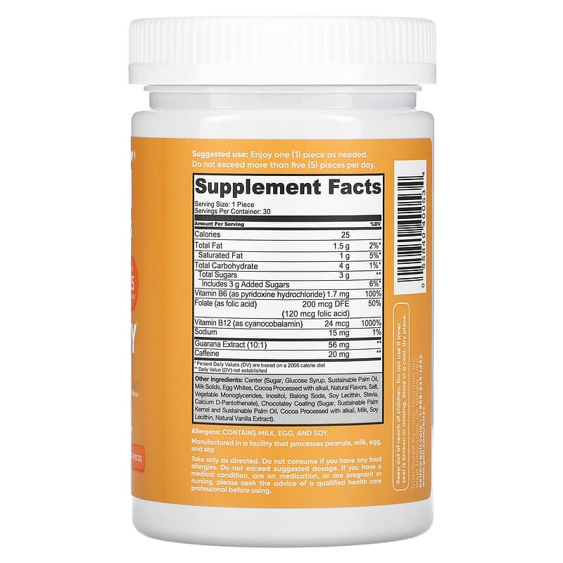 Goli Nutrition, Energy Bites, Salted Caramel Chocolate, 30 Pieces 55840400534
