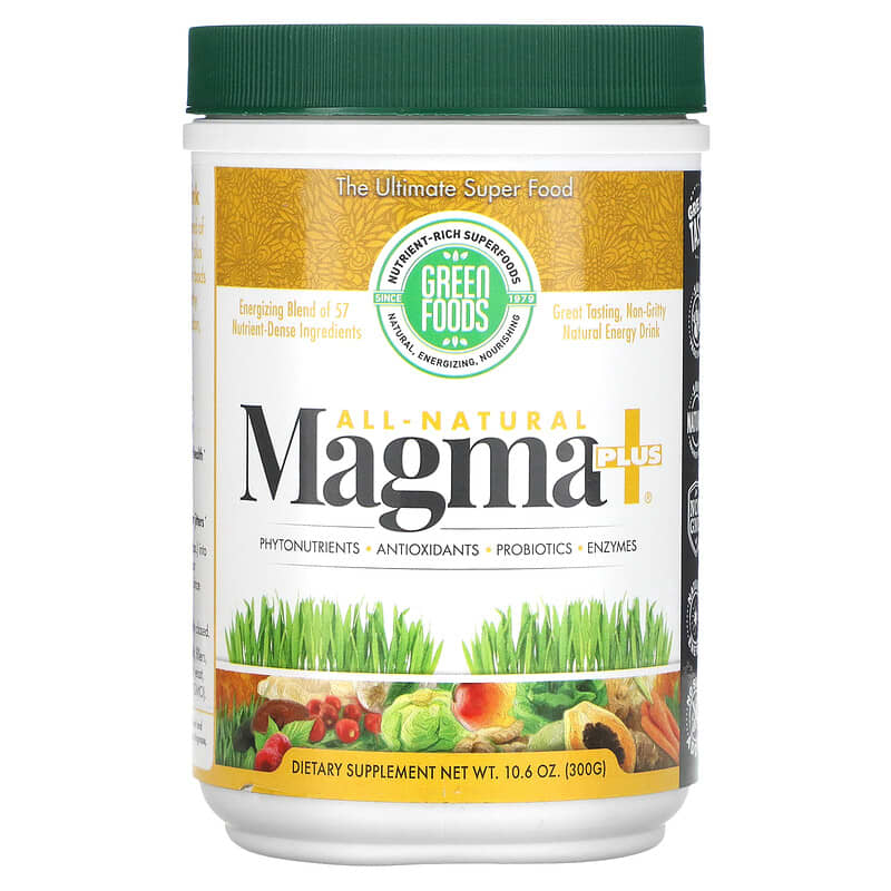 Green Foods Corporation All-Natural Magma Plus 10.6 oz (300 g) 83851205336