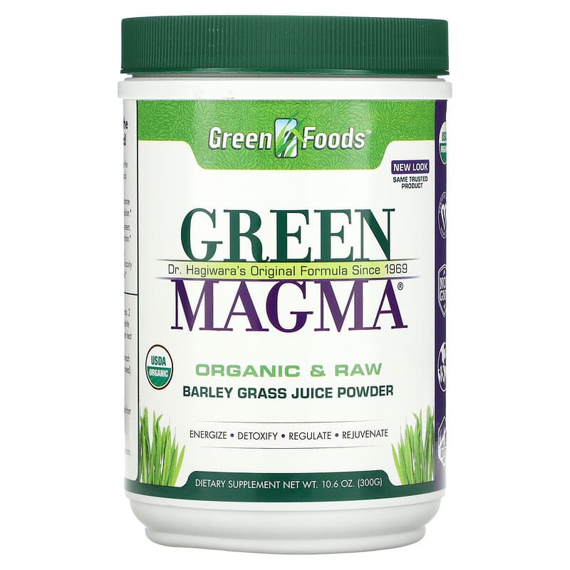 Green Foods Corporation Green Magma Barley Grass Juice Powder 10.6 oz (300 g) 83851204667