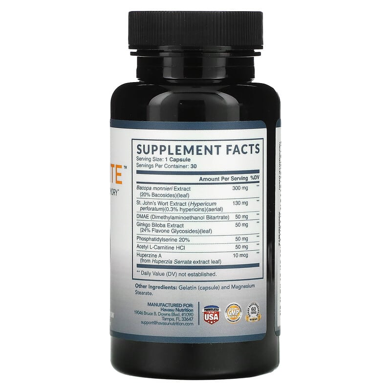 Havasu Nutrition, NeuroIGNITE, 30 Capsules 850008464188