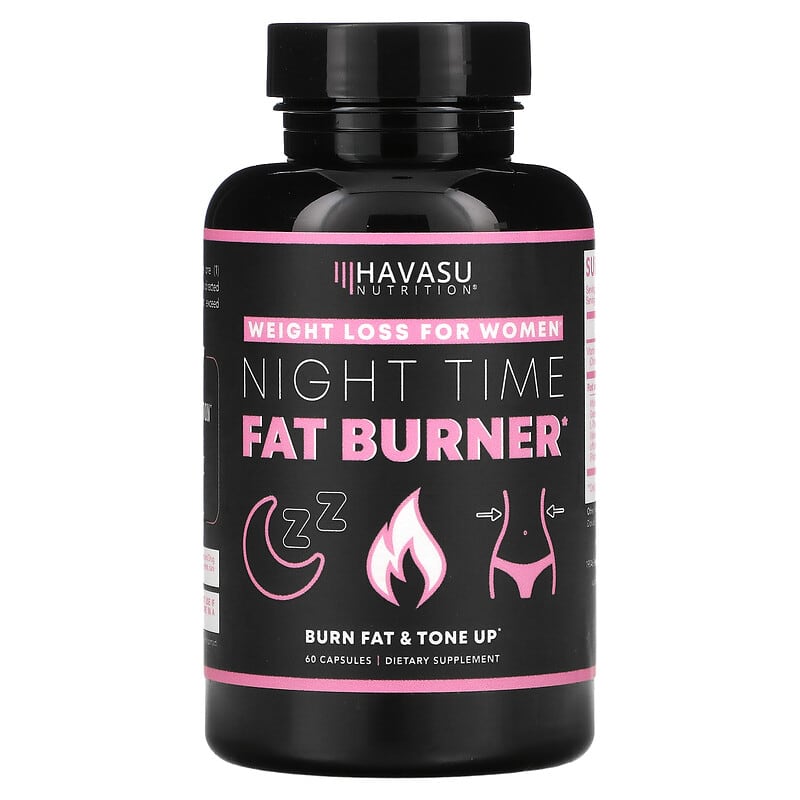 Havasu Nutrition Nighttime Fat Burner For Women 60 Capsules 850008464218