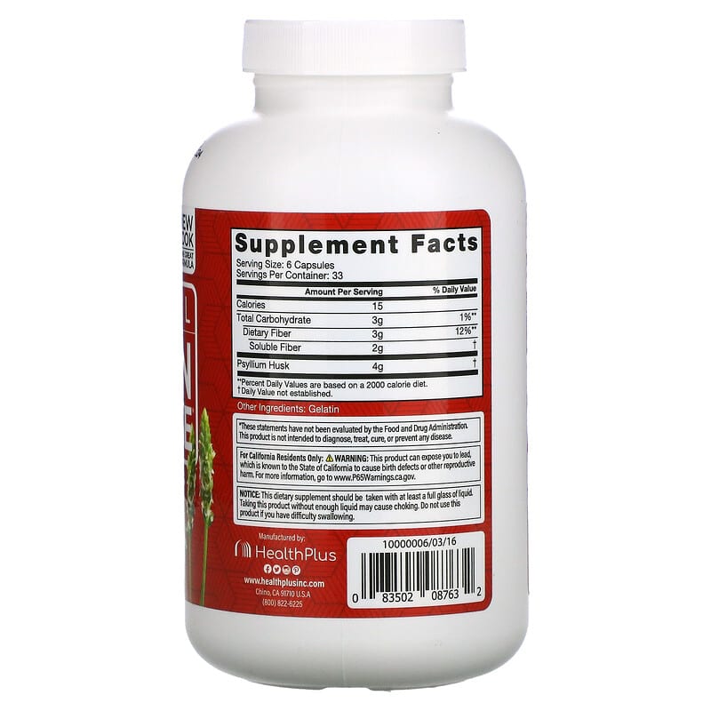 Health Plus Inc., Original Colon Cleanse, 200 Capsules 83502087632