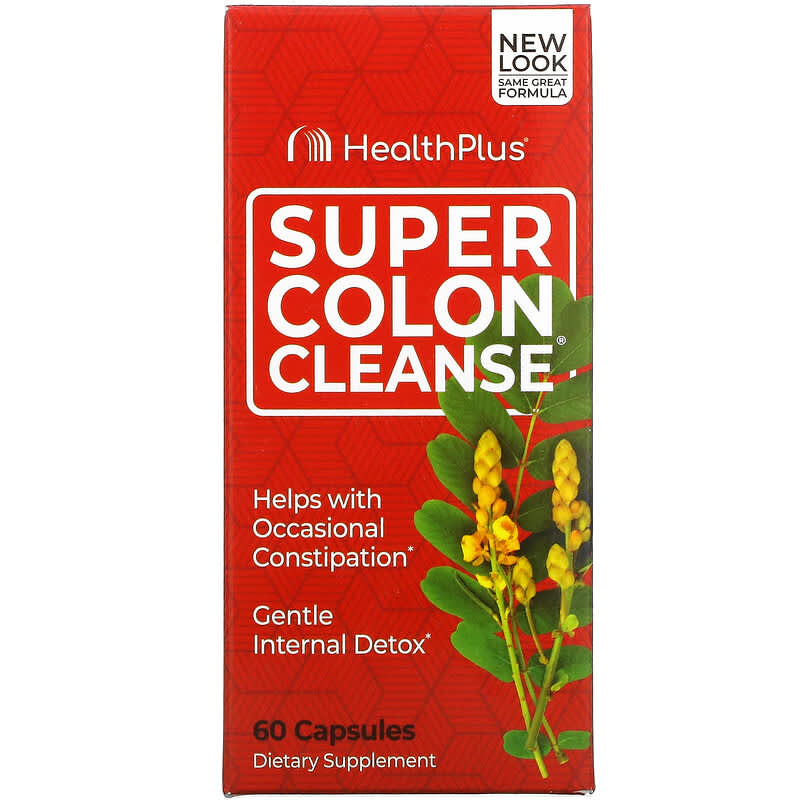 Health Plus Inc. Super Colon Cleanse 60 Capsules 83502087625