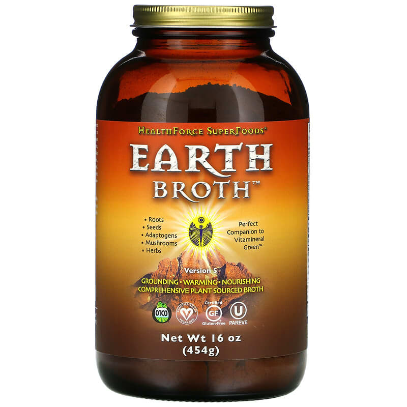 HealthForce Superfoods Earth Broth Version 5 16 oz (454 g) 650786000055