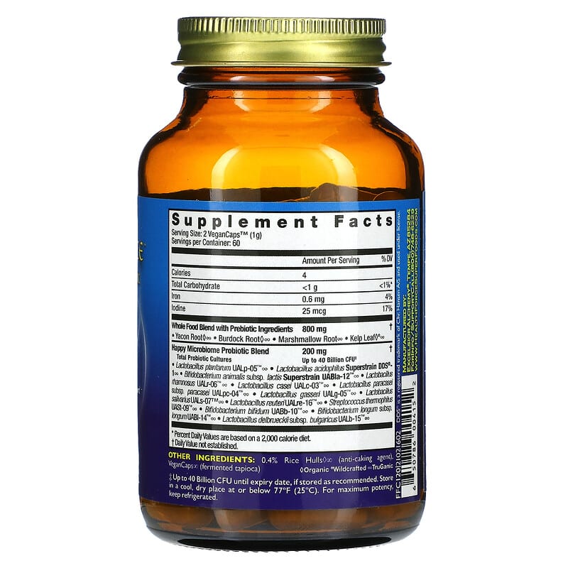 HealthForce Superfoods, Friendly Force, The Ultimate Probiotic, 25 Billion CFU, 120 Vegan Caps 650786004152