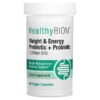 HealthyBiom Weight Management and Energy Prebiotic + Probiotic 12 Billion CFUs 60 Veggie Capsules 898220020263