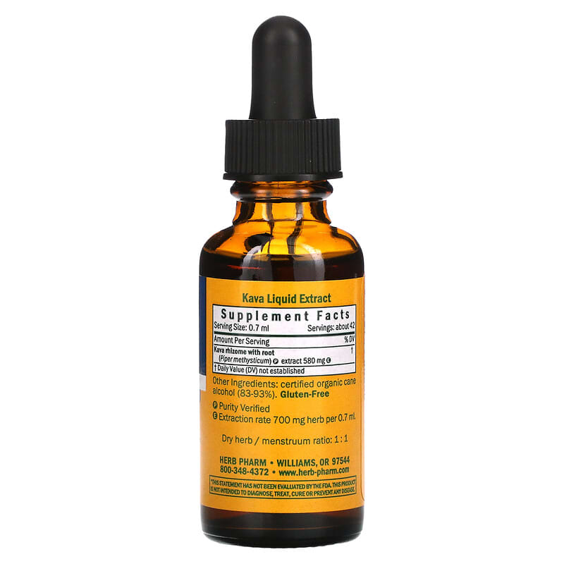 Herb Pharm, Kava, 1 fl oz (30 ml) 90700000806