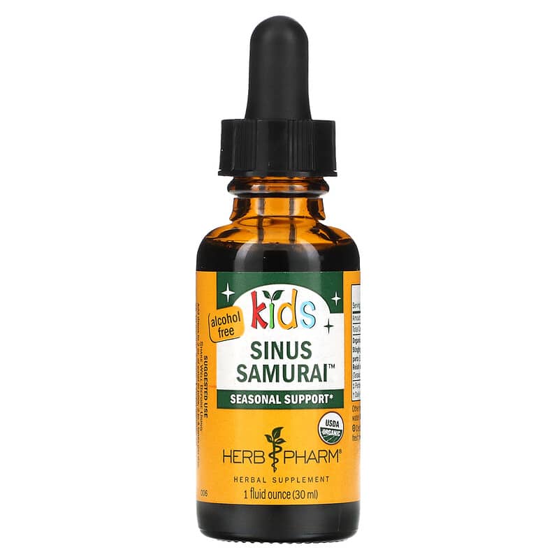Herb Pharm Kid's Sinus Samurai Alcohol Free 1 fl oz (30 ml) 90700030636