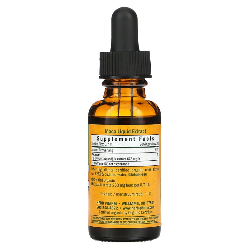 Herb Pharm, Maca, 1 fl oz (30 ml) 90700003463
