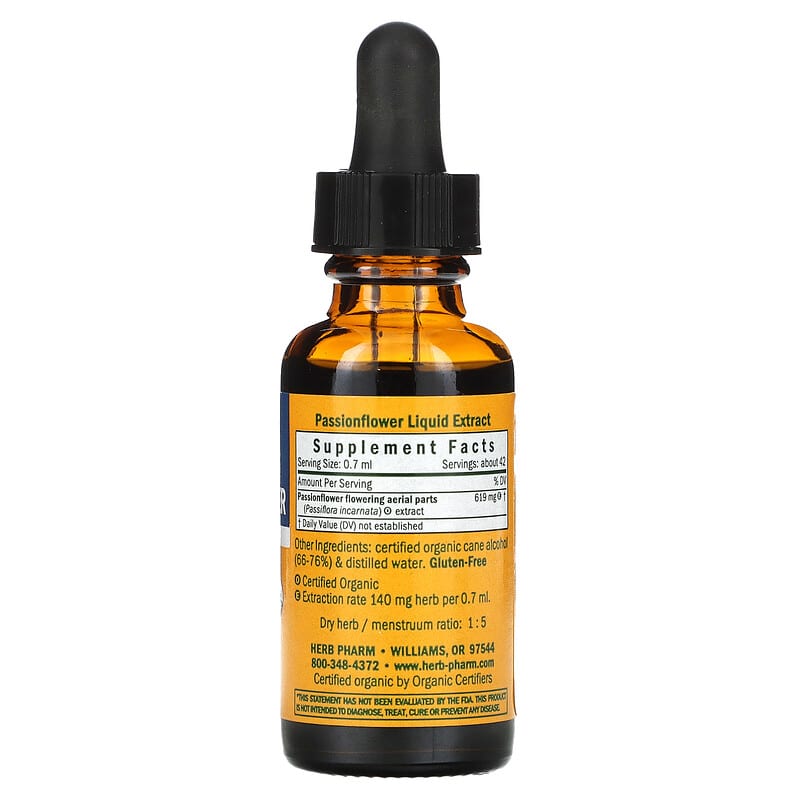 Herb Pharm, Passionflower, 1 fl oz (30 ml) 90800000041