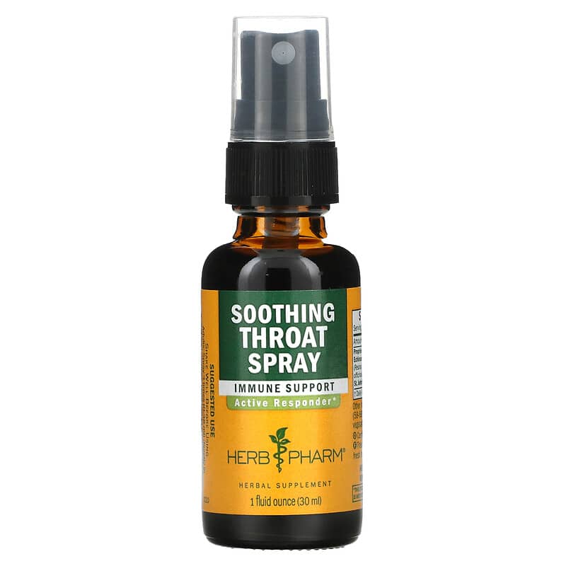 Herb Pharm Soothing Throat Spray 1 fl oz (30 ml) 90900000491