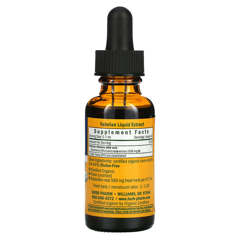 Herb Pharm, Valerian, 1 fl oz (30 ml) 90800000393