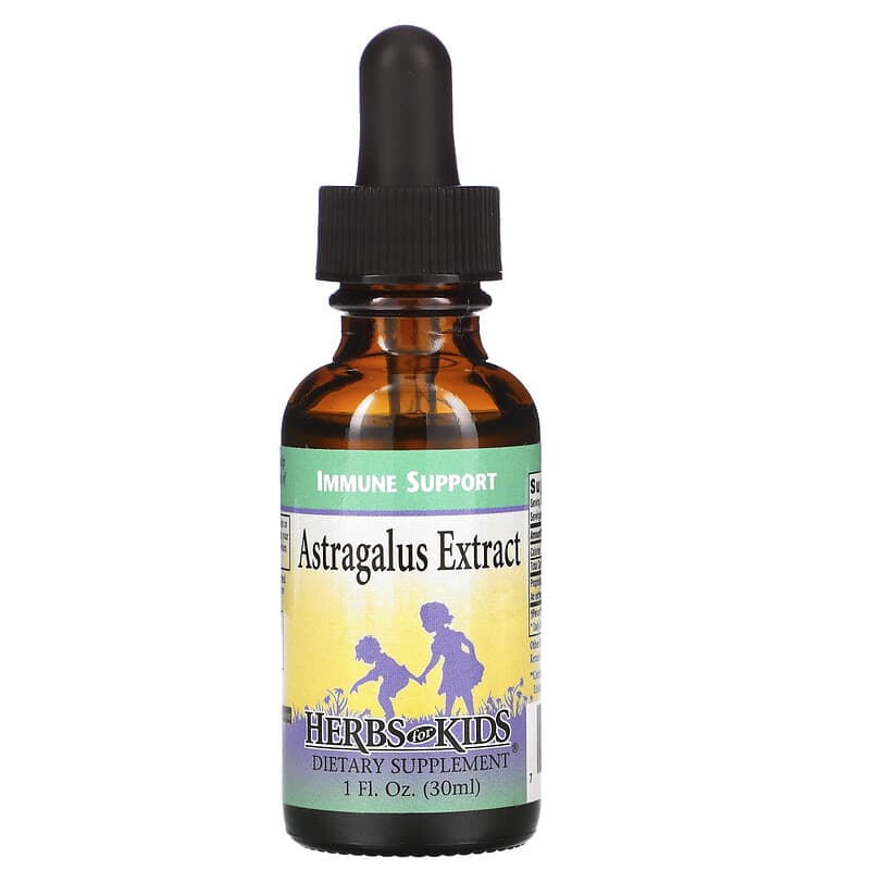Herbs for Kids Astragalus Extract 1 fl oz (30 ml) 701619101552