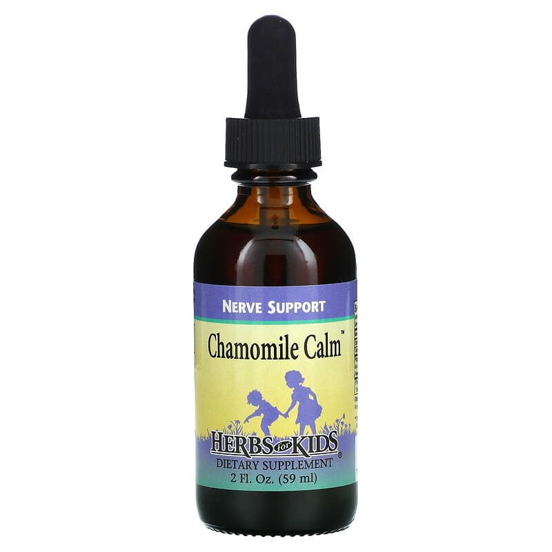 Herbs for Kids Chamomile Calm 2 fl oz (59 ml) 701619100159