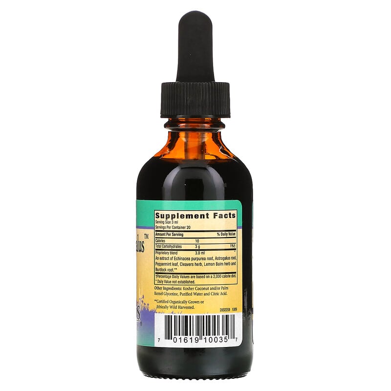 Herbs for Kids, Herbs for Kids, Echinacea/Astragalus, 2 fl oz (59 ml) 701619100357