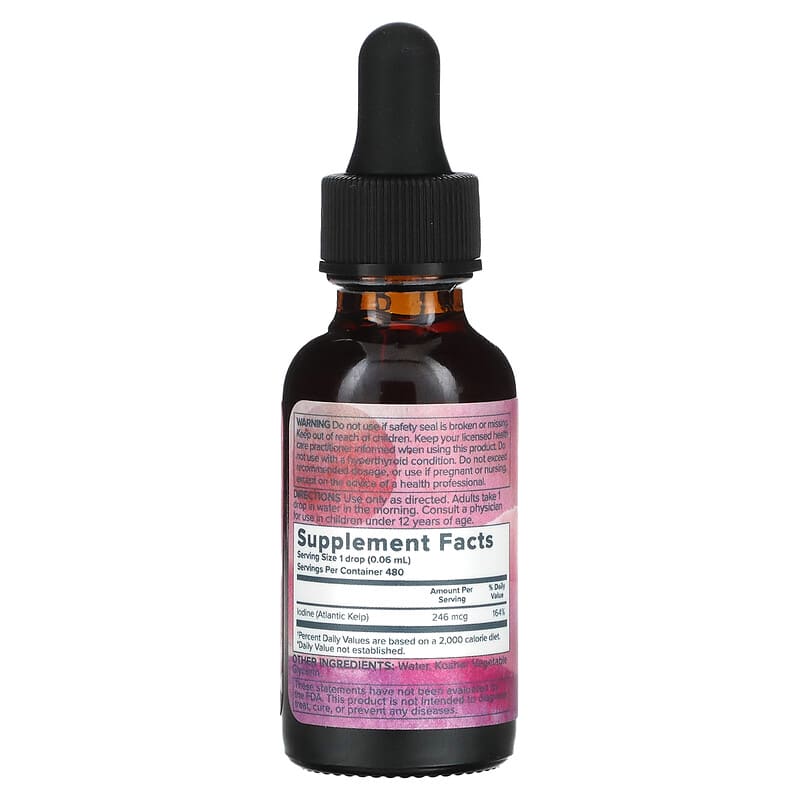 Heritage Store, Nascent Colloidal Iodine, 1 fl oz (30 ml) 76970842322