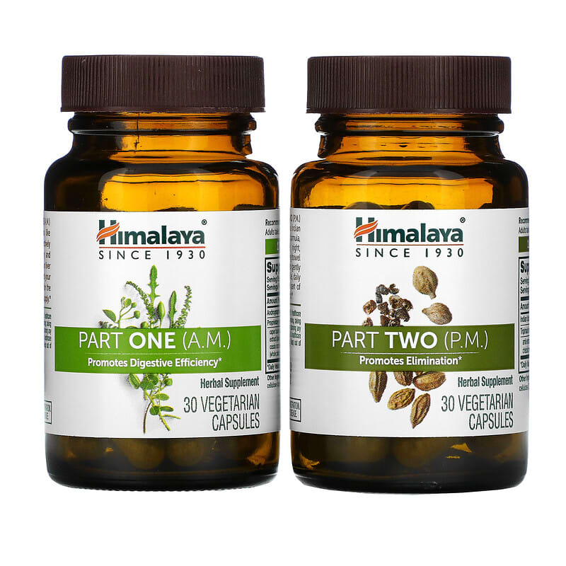 Himalaya, Back to Balance Cleanse, 2 Bottles, 30 Vegetarian Capsules Each 605069064026