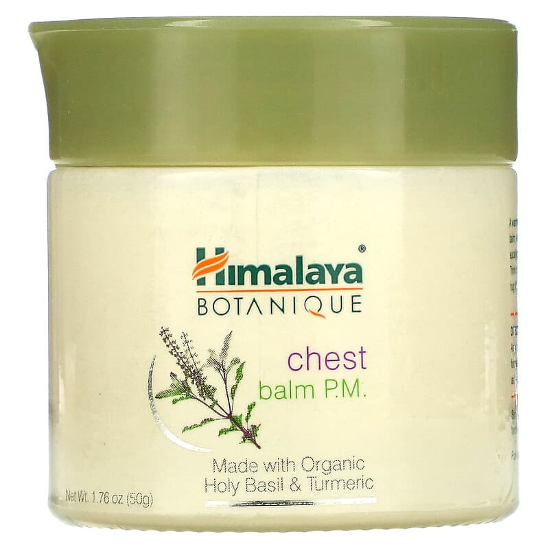 Himalaya Botanique Chest Balm P.M. 1.76 oz (50 g) 605069200066