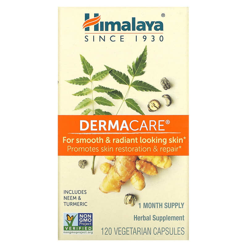 Himalaya DermaCare 120 Vegetarian Capsules 605069022019