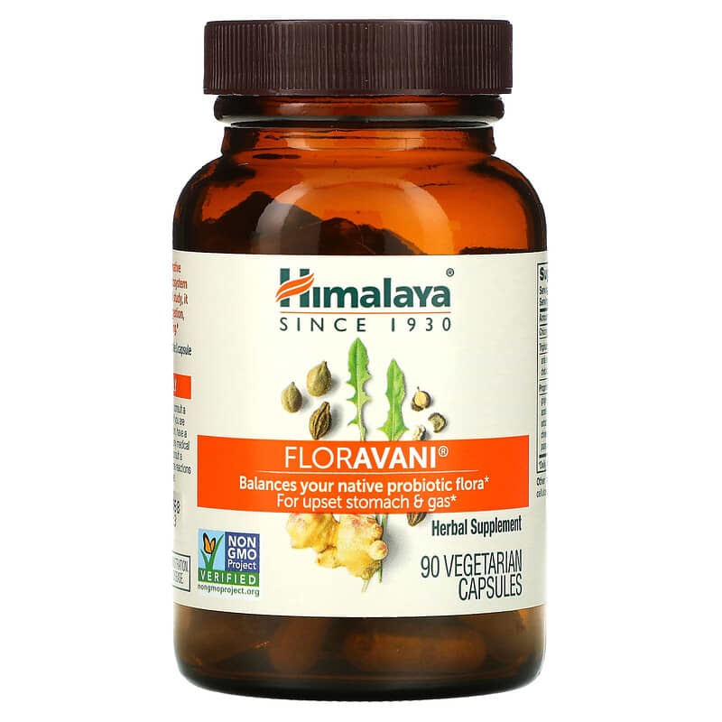 Himalaya, FlorAvani, 90 Vegetarian Capsules 605069060370